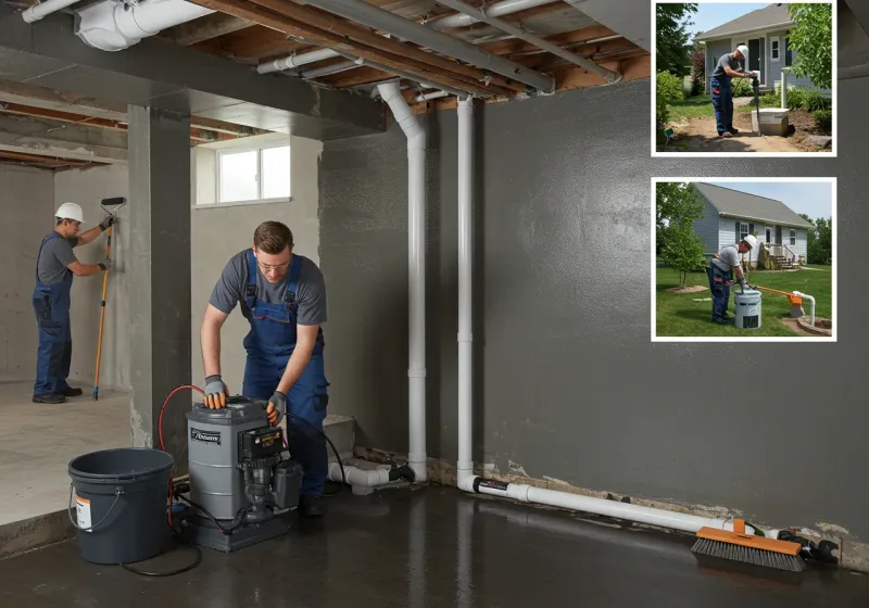 Basement Waterproofing and Flood Prevention process in Lilbourn, MO